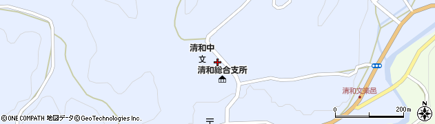 熊本県上益城郡山都町大平321周辺の地図