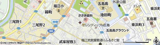 中本旅館周辺の地図