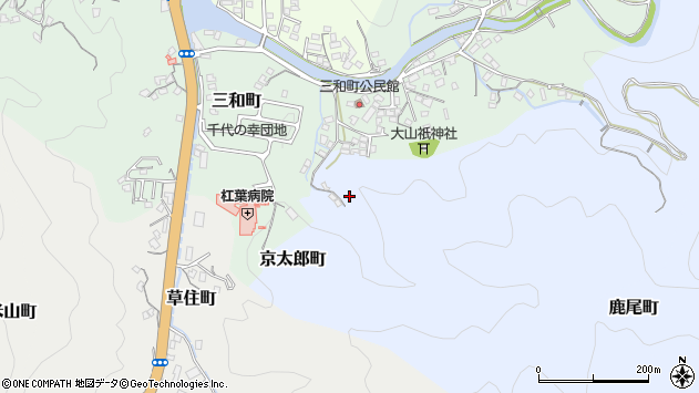 〒850-0974 長崎県長崎市京太郎町の地図