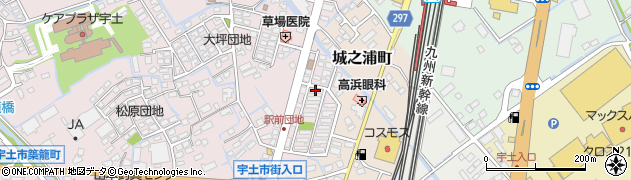 トイレ詰まり修理センター・宇土店周辺の地図