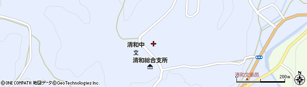 熊本県上益城郡山都町大平428周辺の地図