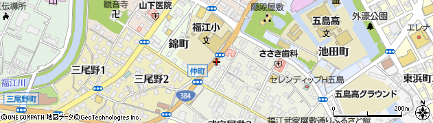 田尾プロパン周辺の地図