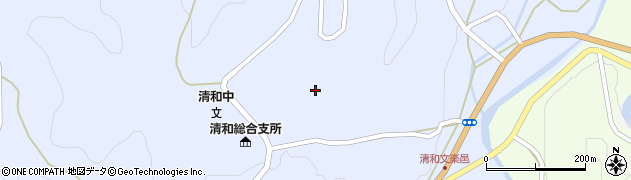 熊本県上益城郡山都町大平509周辺の地図