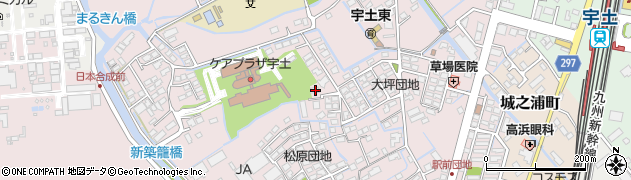 熊本県宇土市築籠町99周辺の地図