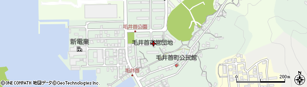 長崎県長崎市毛井首町周辺の地図