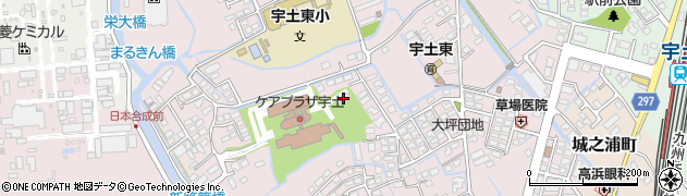 熊本県宇土市築籠町97周辺の地図