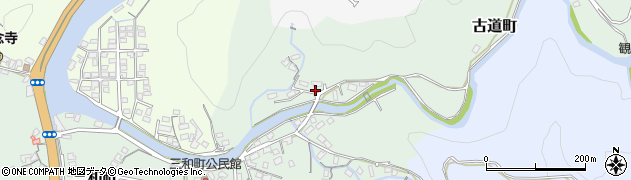 長崎県長崎市古道町周辺の地図