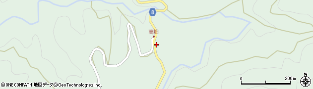 宮崎県西臼杵郡五ヶ瀬町三ヶ所11136周辺の地図