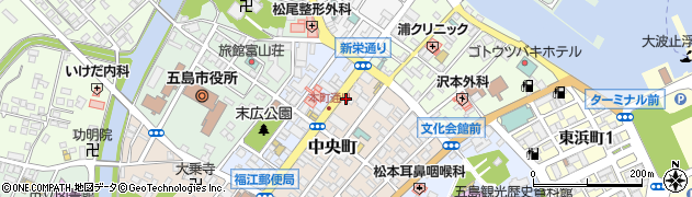 福江薬局本店周辺の地図