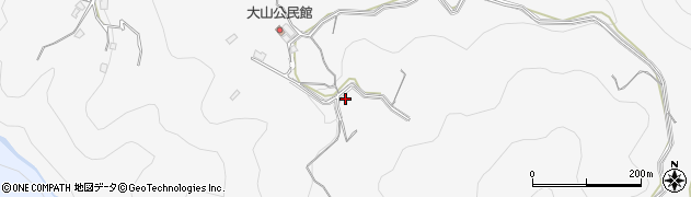 長崎県長崎市大山町459周辺の地図