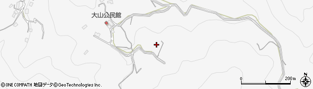 長崎県長崎市大山町440周辺の地図