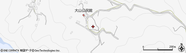 長崎県長崎市大山町553周辺の地図