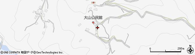 長崎県長崎市大山町571周辺の地図