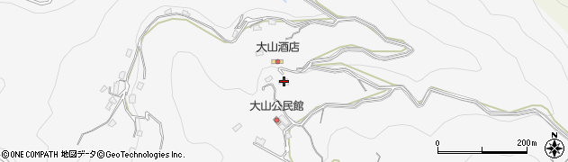 長崎県長崎市大山町622周辺の地図