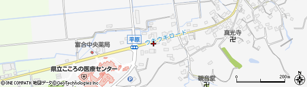 熊本富合斎場周辺の地図