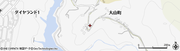 長崎県長崎市大山町140周辺の地図