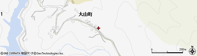 長崎県長崎市大山町159周辺の地図