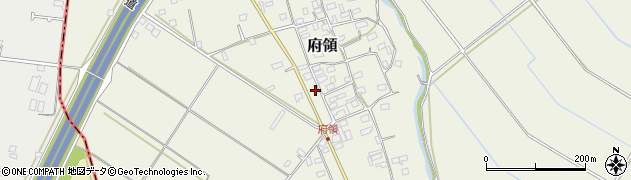 熊本県上益城郡甲佐町府領867周辺の地図