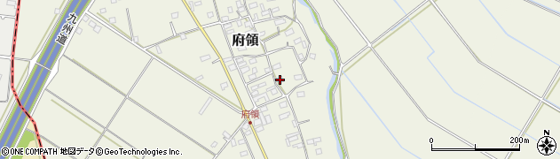 熊本県上益城郡甲佐町府領648周辺の地図