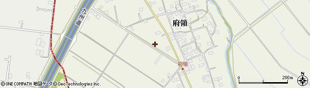 熊本県上益城郡甲佐町府領870周辺の地図