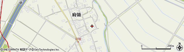 熊本県上益城郡甲佐町府領647周辺の地図