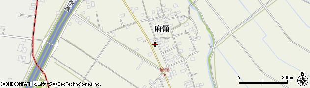 熊本県上益城郡甲佐町府領706周辺の地図