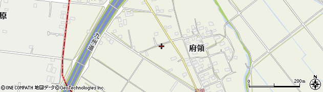 熊本県上益城郡甲佐町府領881周辺の地図