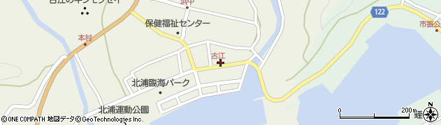 宮崎県延岡市北浦町古江2434周辺の地図