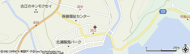 宮崎県延岡市北浦町古江2496周辺の地図