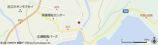 宮崎県延岡市北浦町古江2359周辺の地図