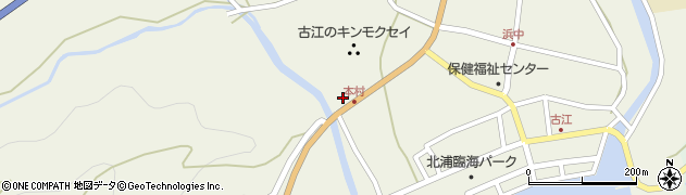 有限会社中村屋古江店周辺の地図