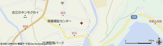 宮崎県延岡市北浦町古江2374周辺の地図