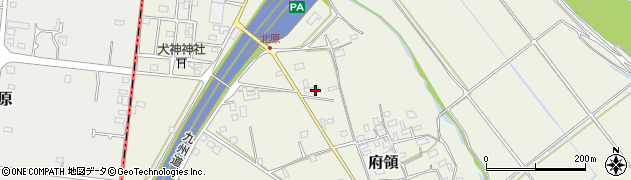 熊本県上益城郡甲佐町府領1020周辺の地図