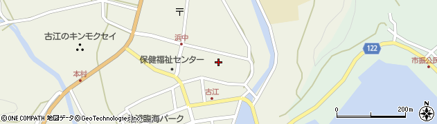 宮崎県延岡市北浦町古江2372周辺の地図