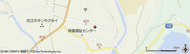 宮崎県延岡市北浦町古江2381周辺の地図