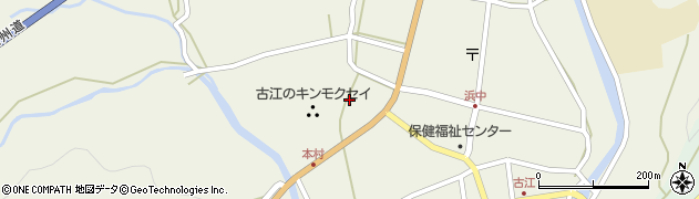 宮崎県延岡市北浦町古江2423周辺の地図