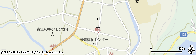 宮崎県延岡市北浦町古江2391周辺の地図