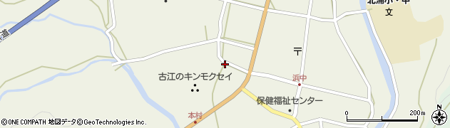 宮崎県延岡市北浦町古江2419周辺の地図