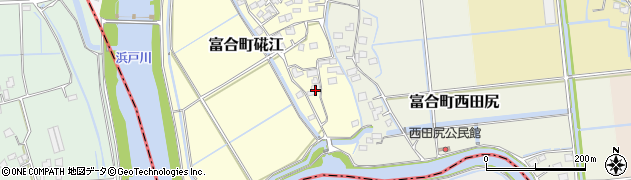 熊本県熊本市南区富合町硴江248周辺の地図
