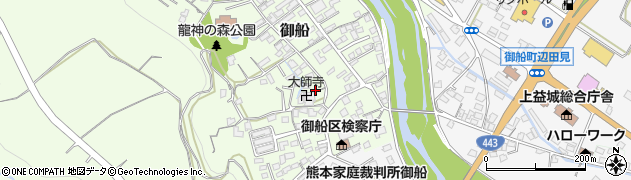 大師寺周辺の地図