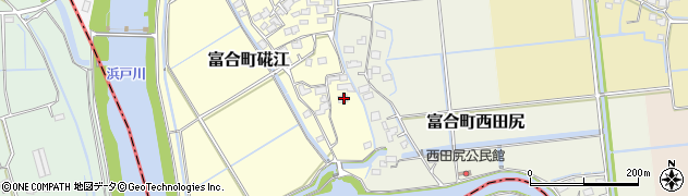 熊本県熊本市南区富合町硴江269周辺の地図