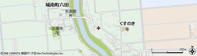 六田簡易郵便局周辺の地図