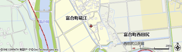 熊本県熊本市南区富合町硴江246周辺の地図