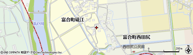熊本県熊本市南区富合町硴江278周辺の地図