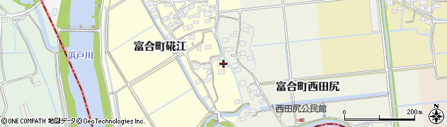 熊本県熊本市南区富合町硴江276周辺の地図