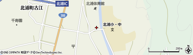 宮崎県延岡市北浦町古江1937周辺の地図