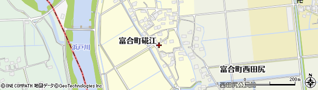 熊本県熊本市南区富合町硴江304周辺の地図