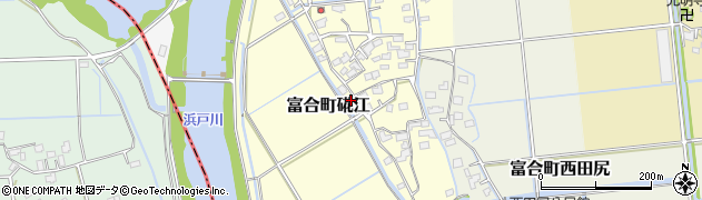 熊本県熊本市南区富合町硴江242周辺の地図
