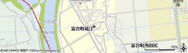 熊本県熊本市南区富合町硴江310周辺の地図
