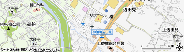 熊本ヤクルト株式会社　御船センター周辺の地図